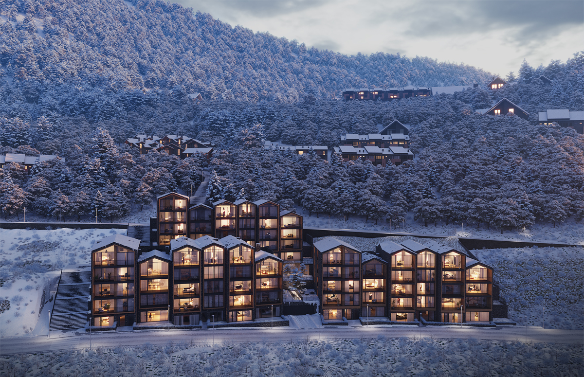 Ático en venta en Ordino, 3 habitaciones, 130 metros