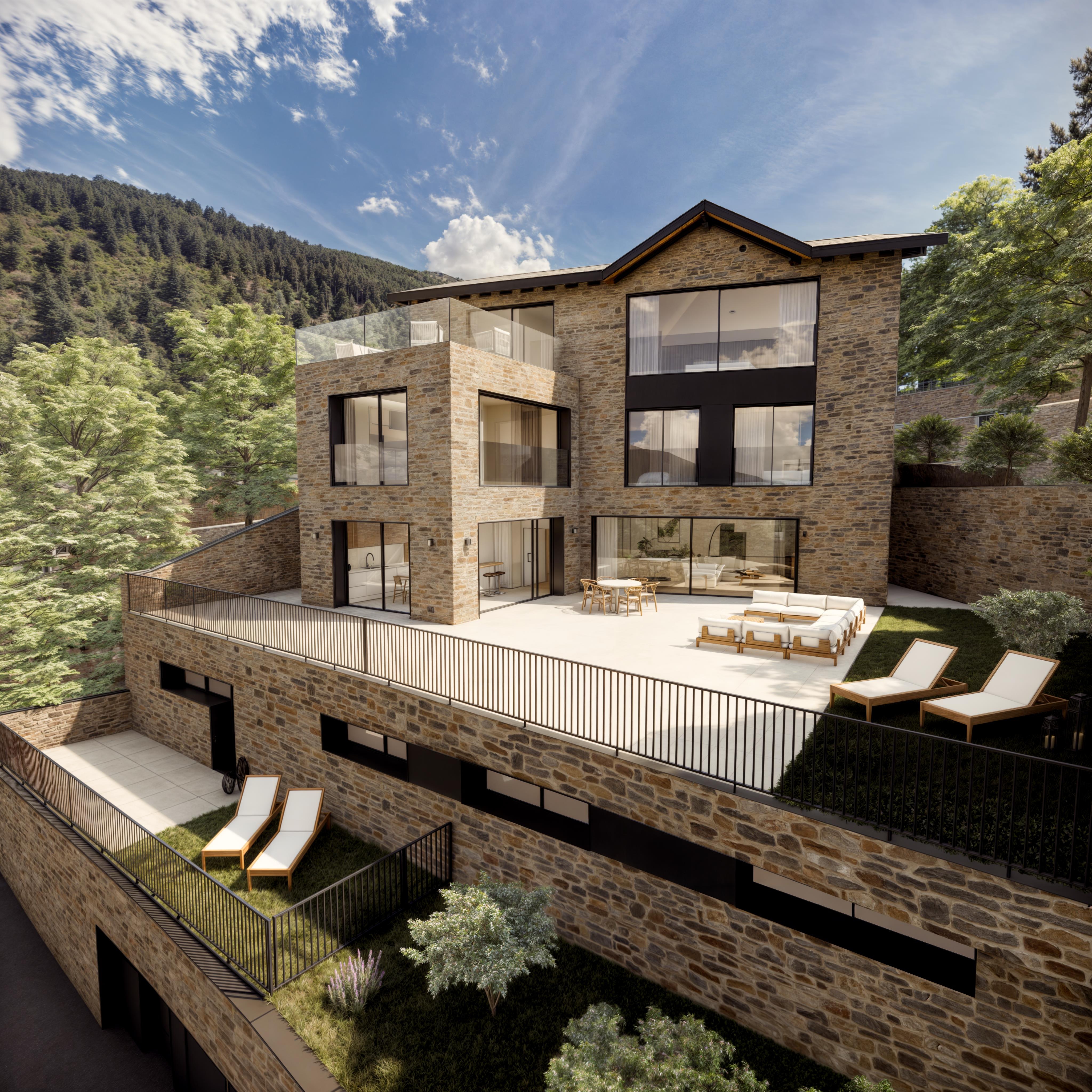 Chalet en venta en Els Cortals, 6 habitaciones, 1489 metros