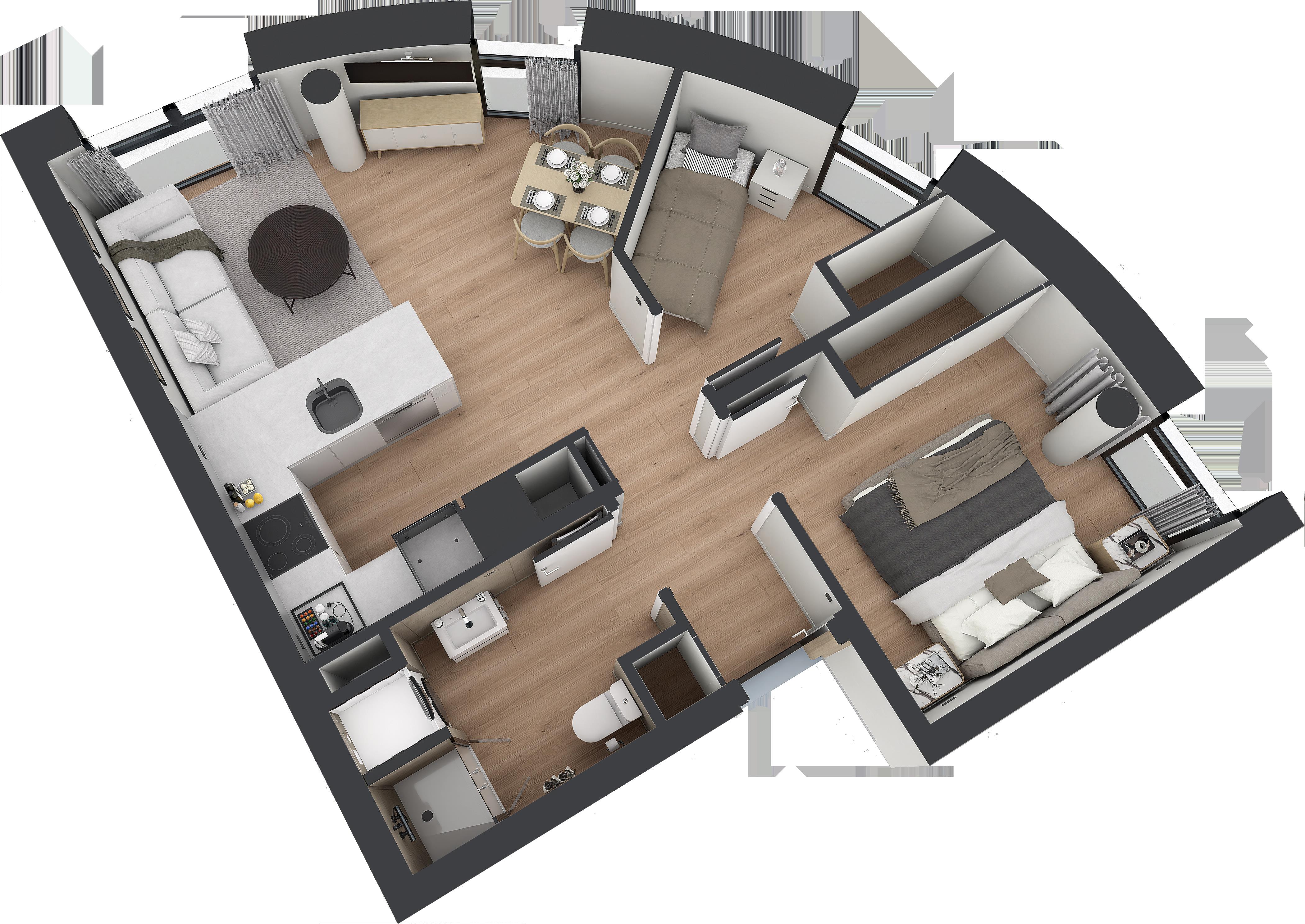 Pis en venda a El Pas de la Casa, 2 habitacions, 59 metres