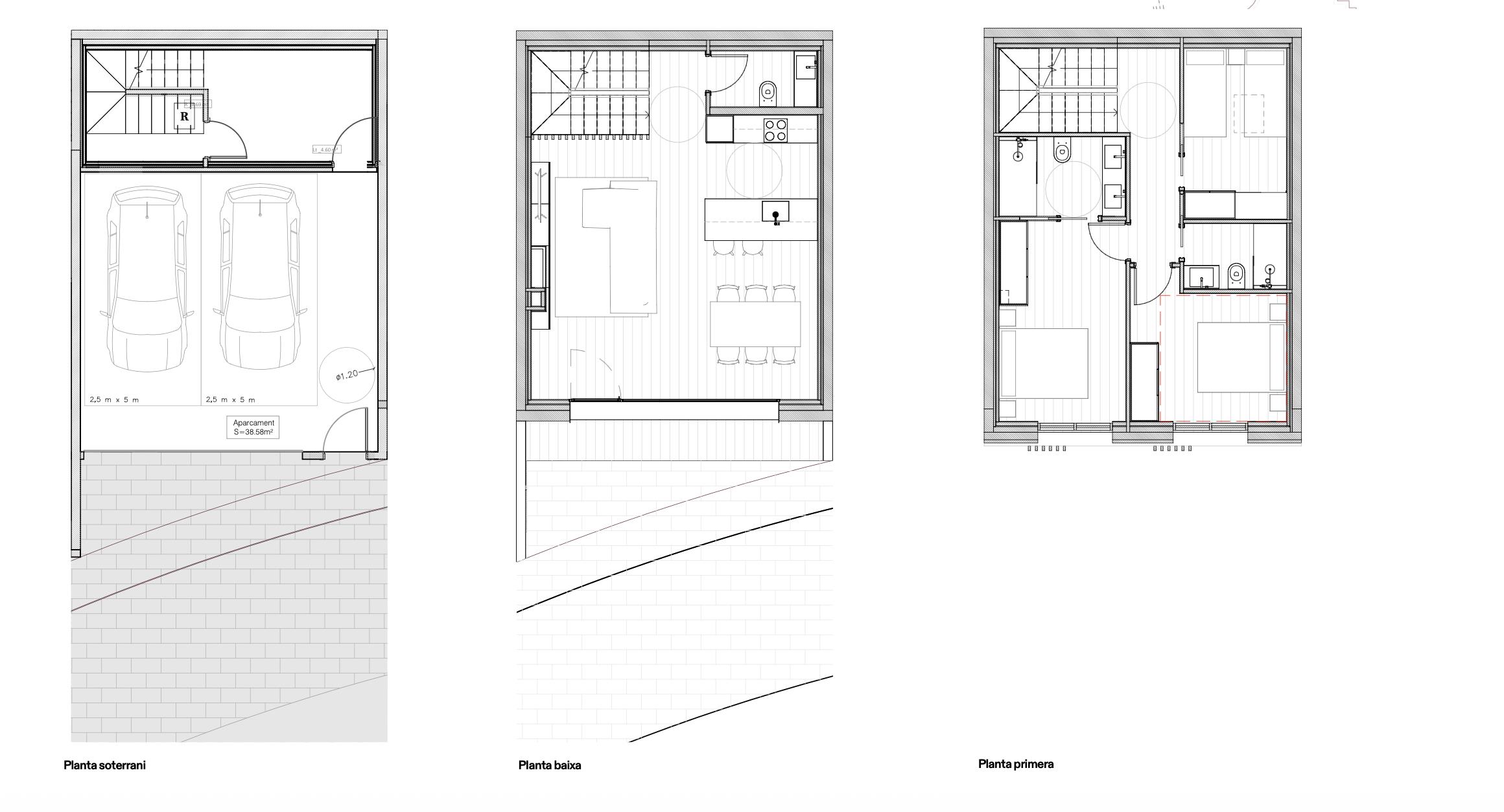Casa adossada en venda a Vila, 3 habitacions, 180 metres