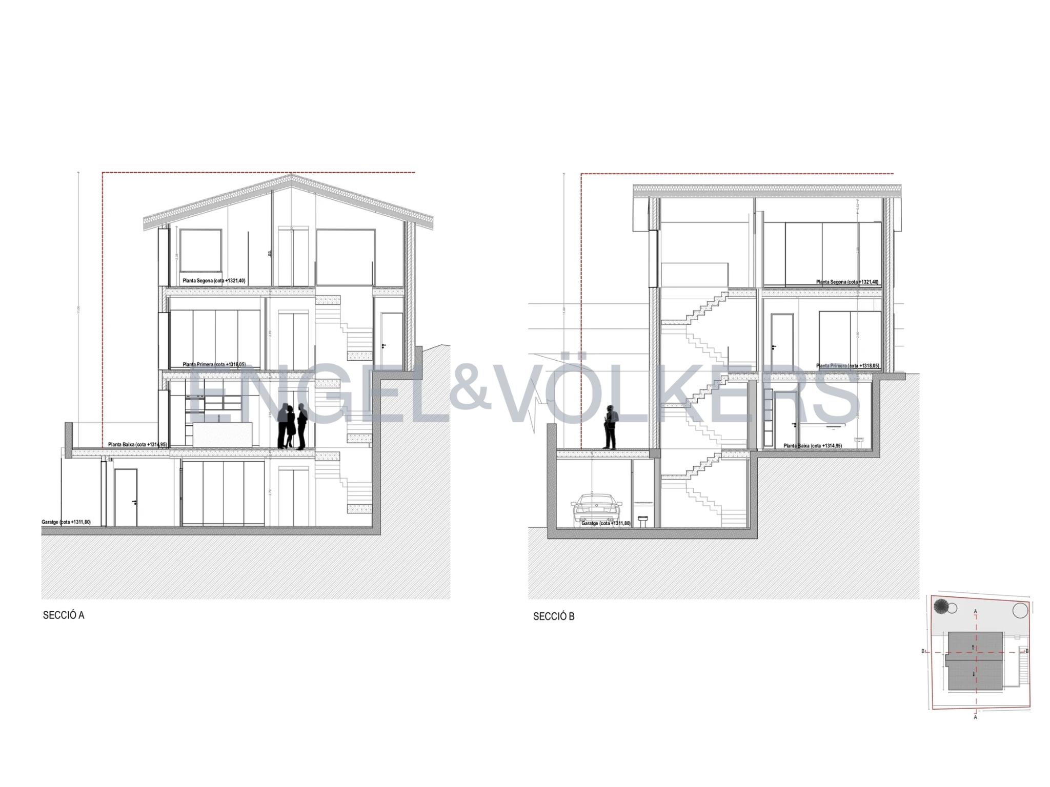Chalet en venta en L'Aldosa de la Massana, 4 habitaciones, 647 metros