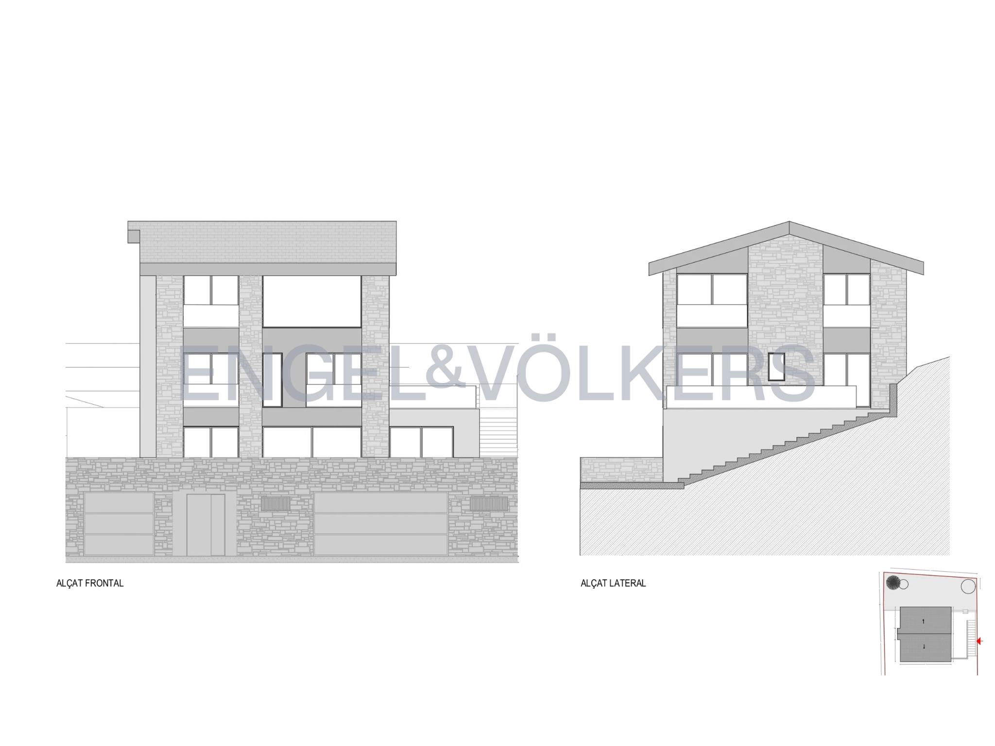 Chalet en venta en L'Aldosa de la Massana, 4 habitaciones, 647 metros