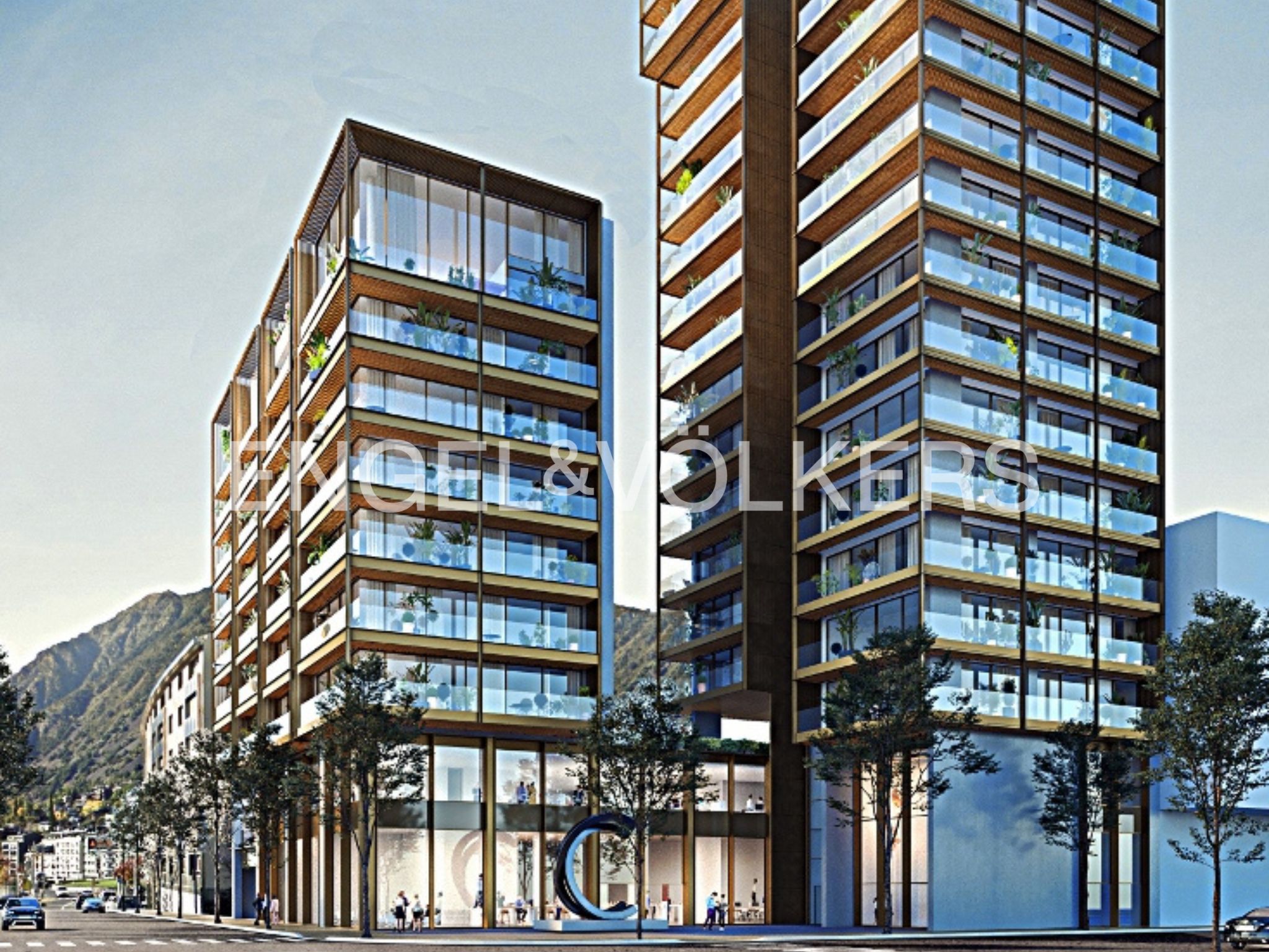 Pis de lloguer a Escaldes Engordany, 1 habitació, 66 metres