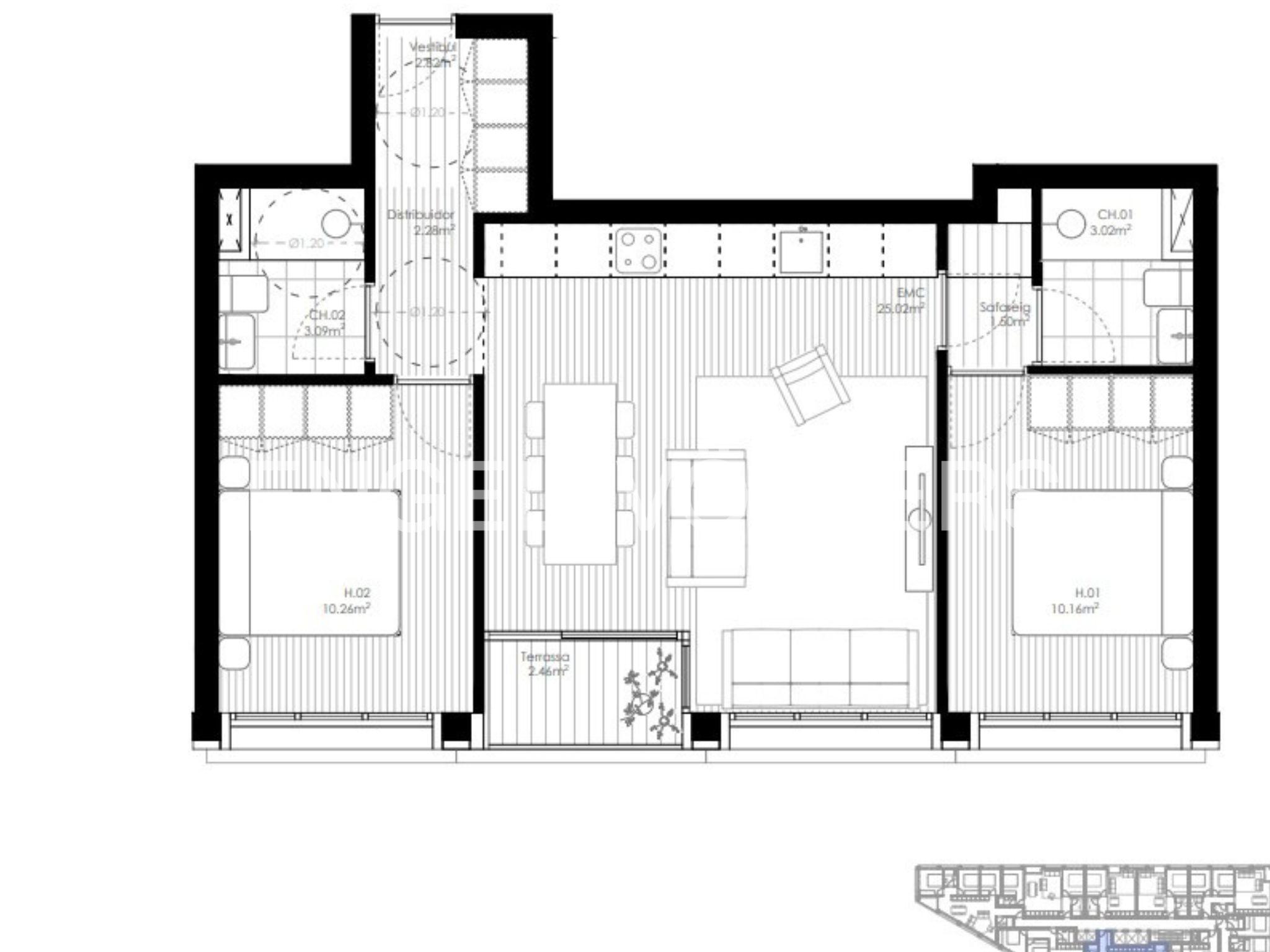 Pis en venda a Encamp, 2 habitacions, 71 metres